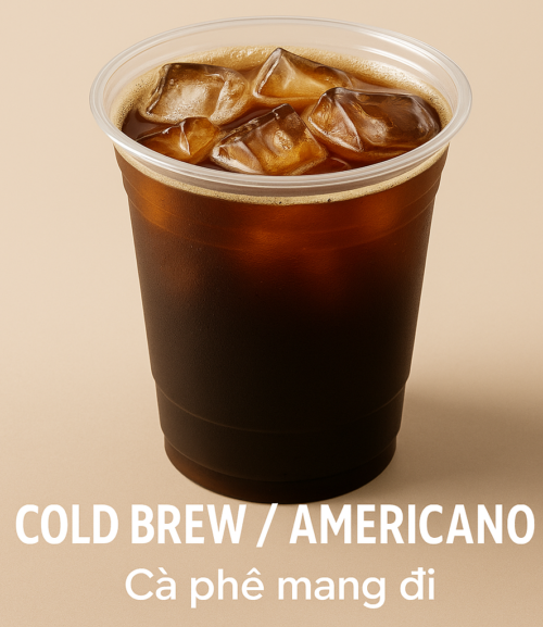 Cold brew Americano