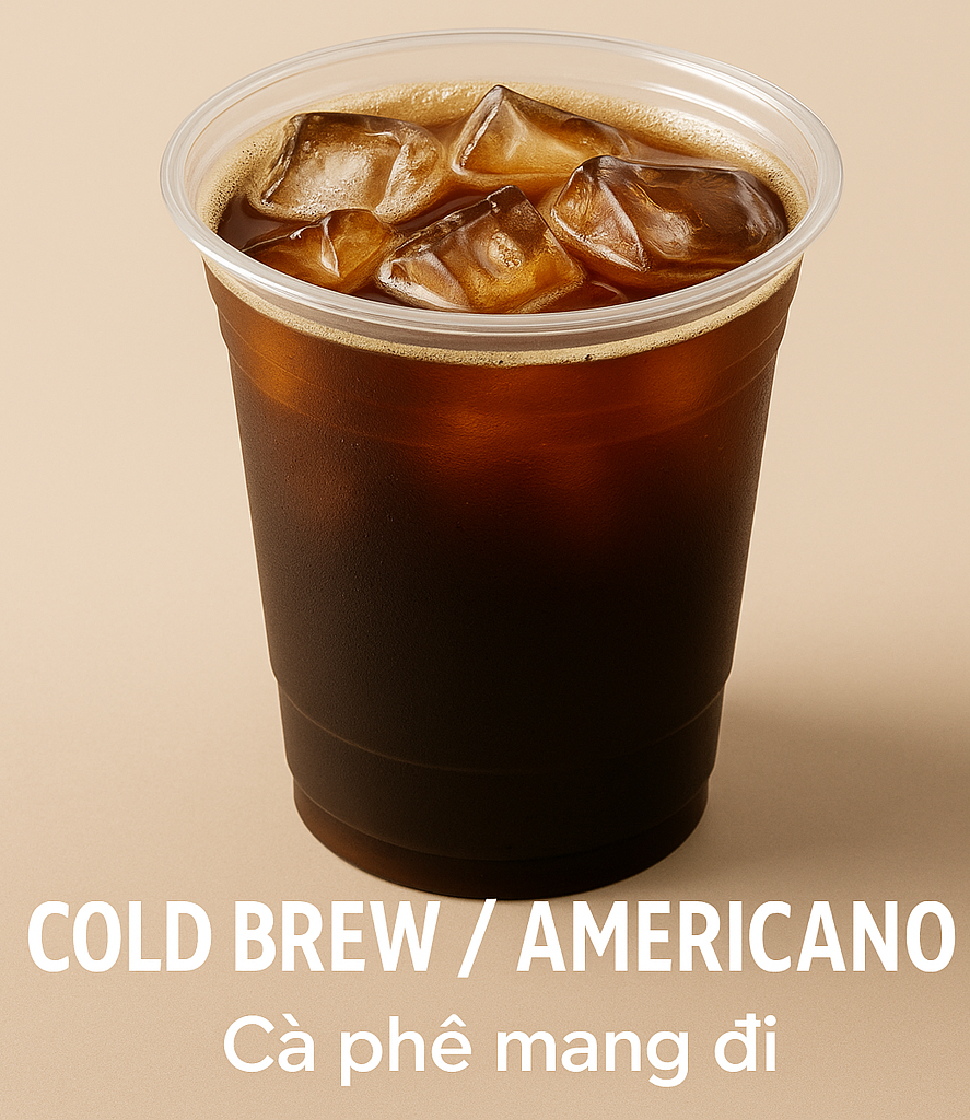 Cold brew Americano Cold brew Americano